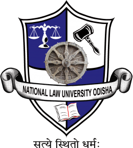 National Law University Odisha Logo